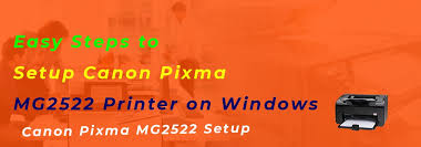 Go through this canon pixma mg2522 manual for setup to accomplish the task successfully. Easy Steps To Setup Canon Pixma Mg2522 Printer On Windows Printer Wireless Printer Setup