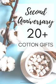 Cotton anniversary memory keepsake book. Best Gift Idea Second Wedding Anniversary Gift Guide Cotton Gift Ideas For Year Nr 2