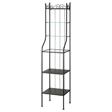Ronnskar Shelving Unit Black 42x176 Cm Ikea Bathroom Shelving Unit Ikea Shelving