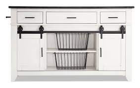 Rolling kitchen cart is compact and features drawers, shelves, and cabinets that will give you additional space to keep your utensils and other items. Montana Kitchen Island Bob S Discount Furniture