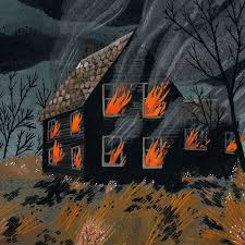 Maybe you would like to learn more about one of these? House Fire Etsy Art Fire Art Painting