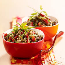 Salade De Lentilles Au Chorizo Recettes Recette Salade De Lentilles Recette Salade Recette Salade Lentilles