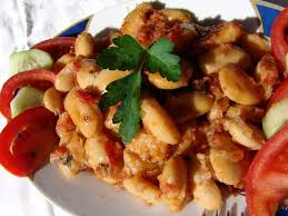 Gigantes sto fourno as know in greek, is a comforting dish i spotted on a great blog kalofagas. Baked Greek Elephant Beans Gigantes Cooking In Plain Greek