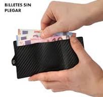 Moneda Cartera Para Hombre Rfid Cartera Hombre Cartera De Cuero Para Hombre  Con Bloqueador RFID