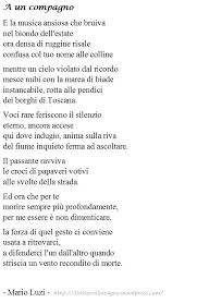 Mario Luzi A Un Compagno Citazioni Poesia Citazioni Da Libri