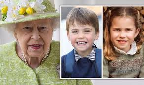 Prince louis, two, is heard speaking for the first time, asking: Nqhr Emfnqwzem