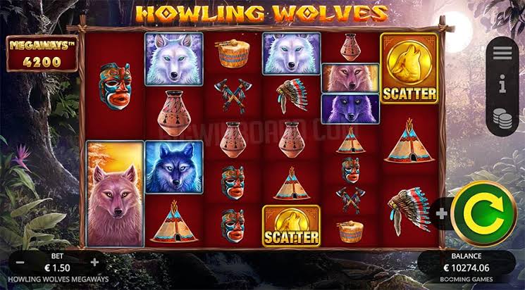 Howling Wolves Megaways (Booming Games) Slot Review & Demo