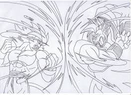 Dragon ball z goku coloring pages. Dbz Goku Vs Vegeta Coloring Pages Coloring And Drawing