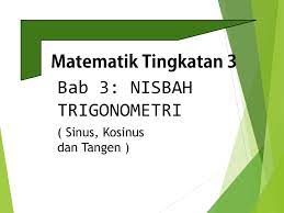 Nisbah Trigonometri Tingkatan 3 Dania Shahrom Flip Pdf Anyflip