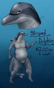 Chubby Dolphin Anthro!--$12/DA Points (OPEN) by SpiderMilkshake -- Fur  Affinity [dot] net