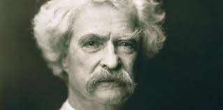 It is a time when one's spirit is subdued and sad, one knows not why; Great American Writer Mark Twain And His Recognizable Big Stache Beardoholic