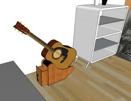 This is a 4 guitar version. Guitar Stand Plans Lovetoknow