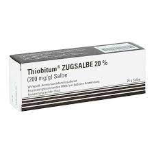 Die schwarze salbe | die schwarzen salben. Thiobitum Zugsalbe 20 200 Mg G Salbe 25 G Online Gunstig Kaufen