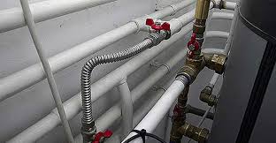 Home parks) plastic gas piping requires 18 inches of earth cover with a # 18 tracer wire attached and terminating above grade at each end and caution tape laid in trench 6 above pipe. Gas Line Repair Installation Replacement Services