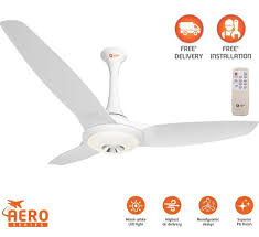Buy Orient Aerolite 1200mm With Underlight With Remote White Online Orient Electric E Shop Ceiling Fan With Remote Remote Ceiling Fan