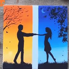 Beautiful Starry Sky Painting Acrylic Painting Ideas Painting Tutorials Videos Part 3 Canvas Art C In 2020 Oil Pastel Art Small Canvas Art Canvas Art Painting