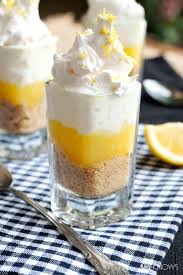 It looks good cooked in a clear dish, as it goes into layers as it cooks, with a sort of lemon curdy custard at the bottom and a spongy meringuey top. Dessert In A Glass Layered Tangy Lemon Curd And Shortbread Sheknows