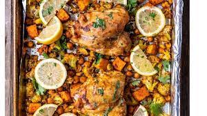 Erin Clarke S Recipe For Sheet Pan Tandoori Chicken And Orzo Pasta Salad With Creamy Pesto Gma Tandoori Chicken Sheet Pan Recipes Summer Pasta Salad