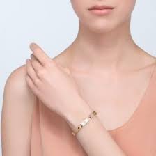 Crb6036517 Love Bracelet Pink Gold Sapphires Garnets Amethysts Cartier Pink Gold Bracelet Love Bracelets Pink Bracelet