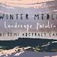 Acrylic Painting: Winter Medley: Landscape event image