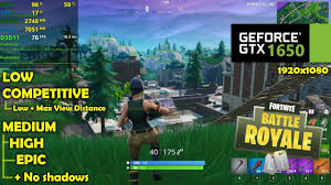 New questions are added and answers are changed. Gtx 1650 Fortnite Battle Royale 1080p All Settings Ultimate Benchmark Youtube
