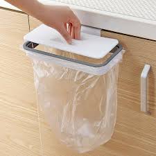 The bag holder turns any gallon bag into a bowl. Electronicheart Cupboard Hanging Garbage Bag Holder Plastic Kitchen Trash Bag Hanger Rubbish Waste Bag Rack Walmart Canada