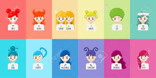 Here is the list of zodiac signs of girls who are mostly cheating on their partners. Vector Set Of Cartoon Character Zodiac Girls Zodiac Signs Collection Aries Taurus Gemini Cancer Leo Virgo Libra Scorpio Sagittarius Capricorn Aquarius Pisces Horoscope Illustration Royalty Free Cliparts Vectors And Stock Illustration Image