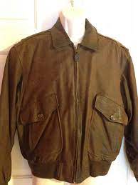 Vintage M Julian Adventures Brown Leather Airborne Jacket Size 40 Gift Mjulian Brown Leather Bomber Jacket Pocket Bomber Jacket Leather Jacket Men