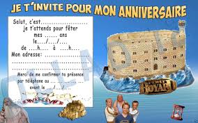Cartes Invitation Anniversaire Fort Boyard Papier 250gr Carte Invitation Anniversaire Invitation Anniversaire Invitation Anniversaire Garcon