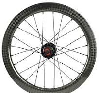 Juego de ruedas de carbono 406 para bicicleta, llanta de carbono 406, sin cámara, profundidad de 38mm, 20 pulgadas, BMX