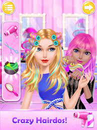 It's a 3d haircutting game, when you can rotate the girl with the chair, so you can see the girl's hair from different sides. Makeover Games Makeup Salon Games For Girls Kids Pre Register Download Taptap