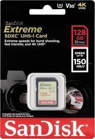 The sandisk c4 32gb remains in my point and shoot, where. Sandisk Extreme Sdxc Card 150mb S V30 Uhs I U3 128gb Buy