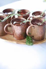 Rosemary Moscow Mule Yummy Drinks Food Moscow Mule