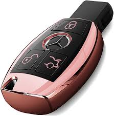 Amazon Com Intermerge For Mercedes Benz Key Fob Cover Special Soft Tpu Key Case Cover Protector Compatible With Mercedes B In 2020 Benz C Gold Mercedes Mercedes Benz