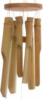 Bought this to reduce noise. Oriental Style Wind Chime With Short Bamboo Chimes