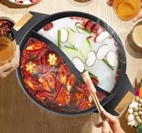 Dual Sided Yin Yang Hot Pot Aluminium Electric Pot - Energy ...