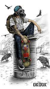 Pin Oleh Victor Di Memes Seni Gelap Graffiti Art Wallpaper Seni