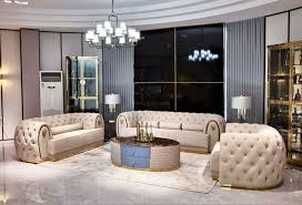 Dreisitzer zwei und couch sofa grau fashion journalism org. Klassisches Dreisitzer Polstersofa In Beige Kaufen