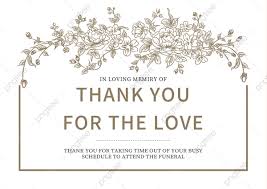 Check spelling or type a new query. White High End Flower Funeral Thank You Card Template Download On Pngtree