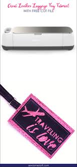 Download Diy Leather Cricut Luggage Tags Tutorial Free Svg Sew Some Stuff SVG, PNG, EPS, DXF File