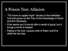 Figs were eaten fresh or dried. Ppt In Defense Of Poetry A Poison Tree By William Blake Powerpoint Presentation Id 3593637