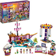 Todas las piezas que componen este juego están fabricadas de plástico abs resistente y libre de bpa. Amazon Com Lego Friends Heartlake City Amusement Pier 41375 Kit De Construccion De Montana Rusa Con Mini Munecas Y Juguete Delfin Juego De Construccion Y Juego Incluye Carrusel De Juguete Quiosco De Boletos