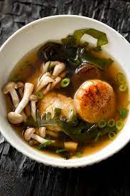 Ocean In A Bowl Seaweed Soup With Scallops Cooking Recipes Recipes Cooking