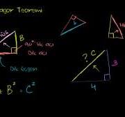 Pisagor Teoremi 1 (Video) | Khan Academy