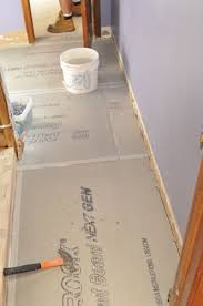 How To Install Cement Board Cbu For Floor Tile Diy Wood Floors Tile Floor Flooring