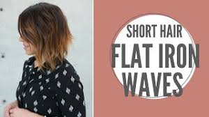 I recently had to chop off 7 of my hair and get a bob haircut to manag. How To Curl Short Hair With A Flat Iron 5 Best Tutorials To Get Started