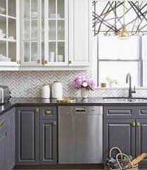 Pin By Shikha Bharucha On Diy Kitchen Remodel In 2020 Grey Kitchen Cabinets Two Tone Kitchen Cabinets Kitchen Renovation