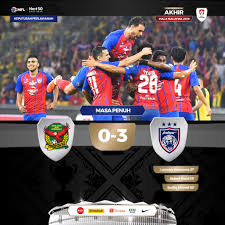 Jdt 1 kuching fa 0 kedah 3 pahang 2 p. Malaysian Football League On Twitter Keputusan Masa Penuh Perlawanan Akhir Piala Malaysia 2019 Tahniah Johor Darul Ta Zim Pialamalaysia2019