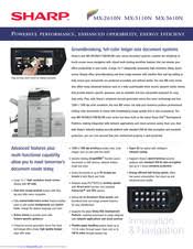 Maybe you would like to learn more about one of these? Sharp Mx 3610n Manuals Manualslib