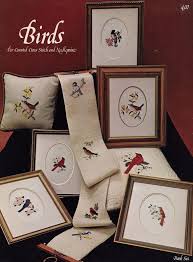 Bird Cross Stitch Pattern Book Birds Busy Hands Needlework Designs Cross Stitch Pattern Book 6 Carolina Wren Scarlet Tanager Chickadee Towhe Cross Stitch Patterns Cross Stitch Pattern Books